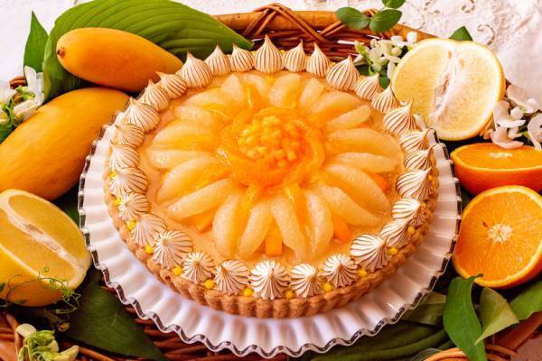 キル フェ ボンから3種の柑橘のタルトが登場! シュワっとした炭酸飲料と相性抜群の味わい