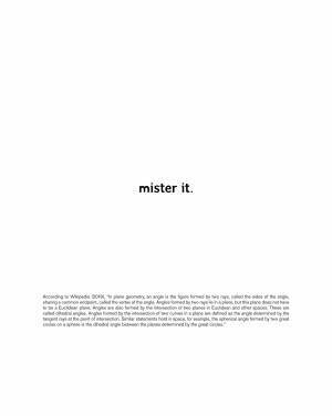 【ルック】mister it. 2019-20秋冬コレクション