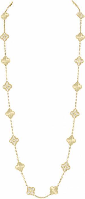 ヴァン クリーフ＆アーペルの「アルハンブラ コレクション」に新作ジュエリーやウォッチが登場