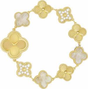 ヴァン クリーフ＆アーペルの「アルハンブラ コレクション」に新作ジュエリーやウォッチが登場