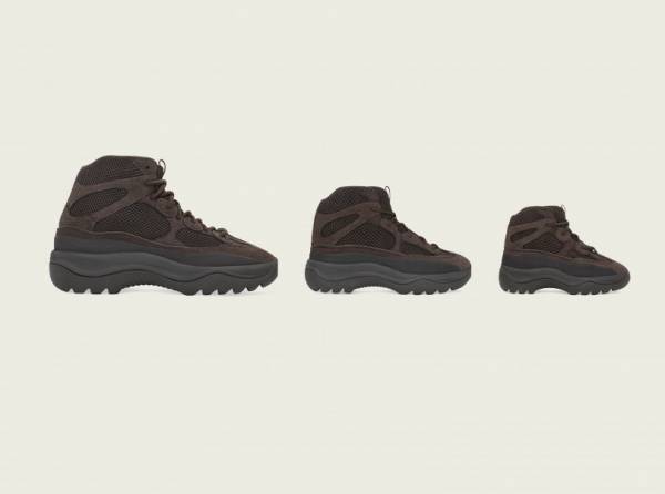 アディダス×カニエ・ウエストの新モデル「YZY DSRT BT ROCK」がリリース