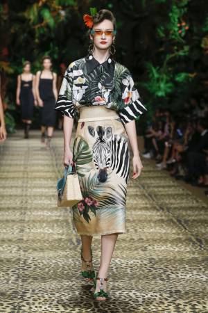 【ルック】ドルチェ&ガッバーナ2020春夏ウィメンズコレクション