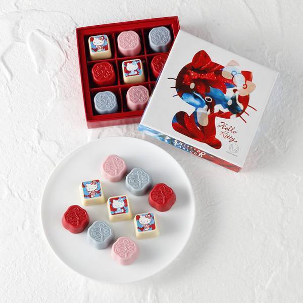 資生堂パーラー×ハローキティ×蜷川実花、キュートなコラボチョコレートが登場