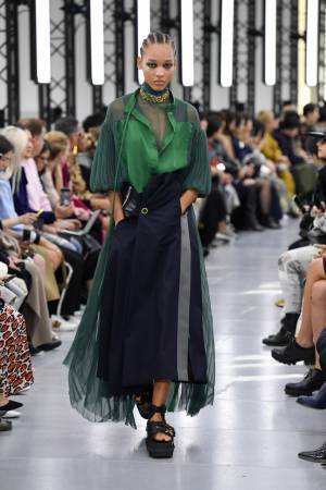 【ルック】サカイ2020春夏ウィメンズコレクション