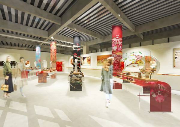 クレ・ド・ポー ボーテ、“着物”に着想を得たホリデーコレクションの先行体験イベントが原宿で開催