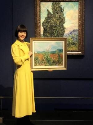 杉咲花がオープニングを飾る。「ゴッホ展」が明日、上野の森美術館で開幕