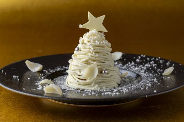 表参道ヒルズにクリスマス限定スイーツが登場、貴腐ワインのパフェや真っ白なモンブラン