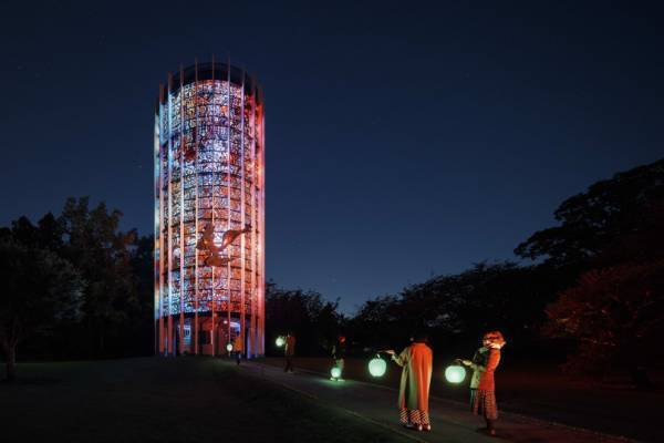 アートなイルミネーション「箱根ナイトミュージアム」が彫刻の森美術館で今年も開催