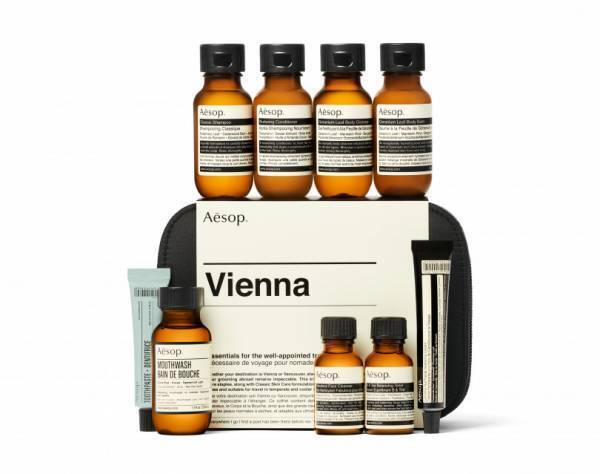 イソップから新たな3つのトラベルキットが発売中。ナッシュビル、サンパウロ、ウィーンをテーマに