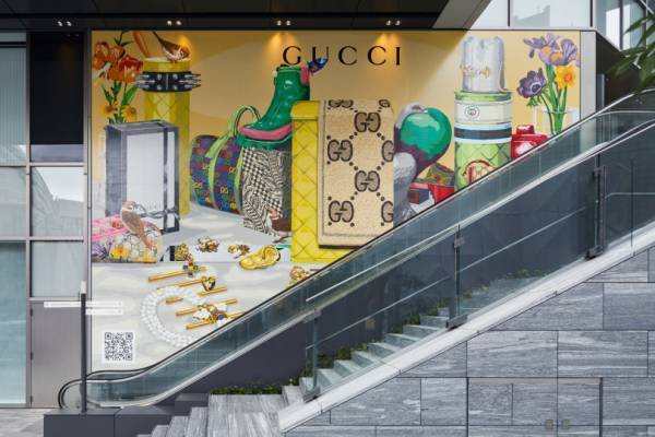 グッチの新ショップが新生渋谷パルコの1階にオープン、ユニークなメンズ・ウィメンズの複合店に