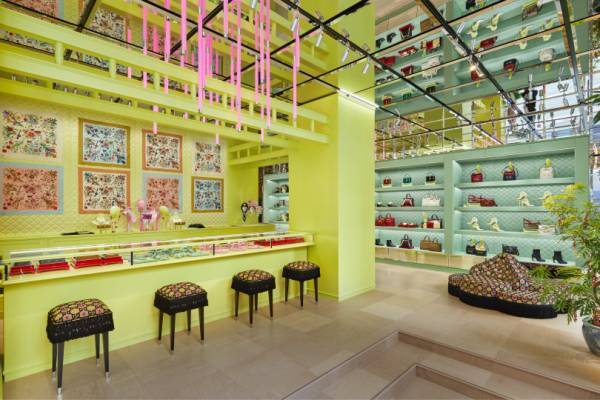 グッチの新ショップが新生渋谷パルコの1階にオープン、ユニークなメンズ・ウィメンズの複合店に