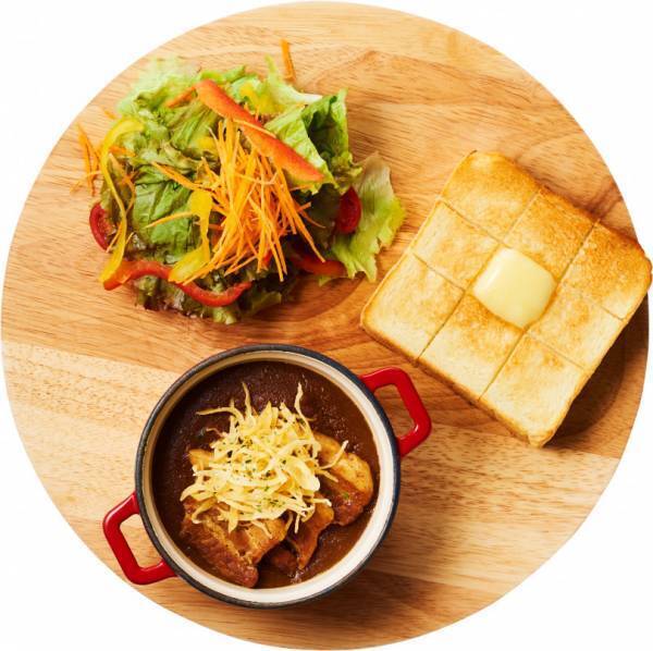 大阪・中津の人気カレー店「アイリッシュカレー」と高級食パン専門店・嵜本ベーカリーカフェがコラボ!