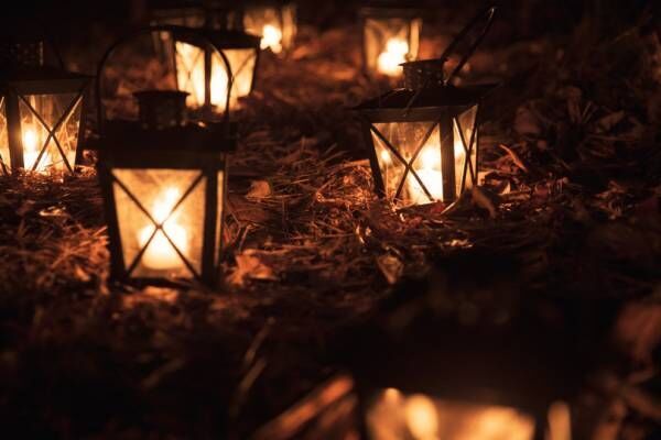 「軽井沢高原教会 星降る森のクリスマス 2019」ランタンキャンドルが照らす冬夜の森で【レポート】