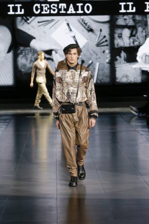 【ルック】ドルチェ＆ガッバーナ2020-21秋冬メンズコレクション