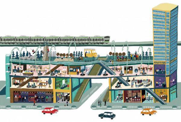 渋谷・宮下公園が「MIYASHITA PARK」に、商業・ホテルが一体となった低層複合施設が誕生