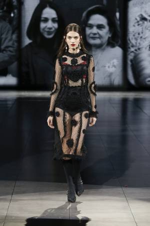 【ルック】ドルチェ＆ガッバーナ2020-21年秋冬コレクション