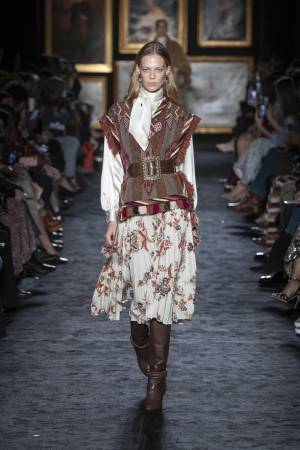 【ルック】エトロ2020-21秋冬ウィメンズコレクション