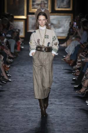 【ルック】エトロ2020-21秋冬ウィメンズコレクション