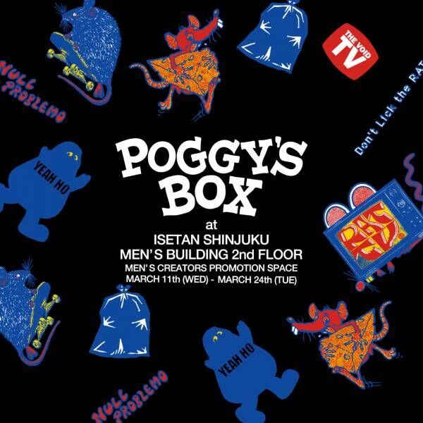 小木“Poggy”基史のポップアップ「POGGY’S BOX」が伊勢丹メンズにオープン