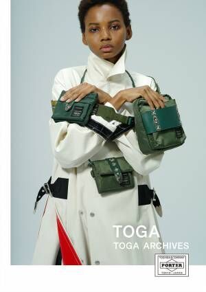 トーガ×ポーターのコラボバッグ第2弾が発売! ショルダー ウォレットや巾着バッグなど全4型