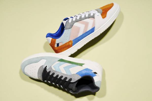 ヒュンメル ハイブから、北欧らしいマルチカラーのスニーカーとウエアが発売
