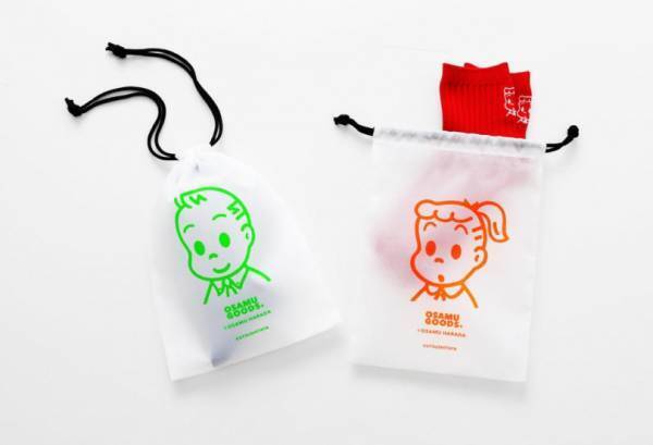 靴下屋×OSAMU GOODS、コラボソックスを発売! “オトナポップ”な限定コレクション