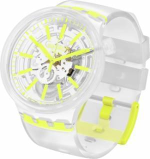 47mm径のケースがひときわ目立つ! スウォッチからBIG BOLD JELLY NEONが登場