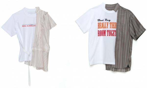 sacai x The Big Lebowski、コラボアイテムを再構築した特別なトップスを発売