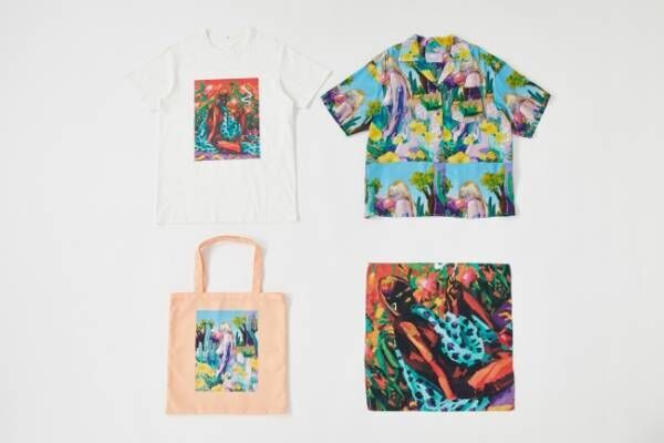 SLY（スライ）が 画家・小澤雅志氏とコラボ。Tシャツやトートバッグなどを発売