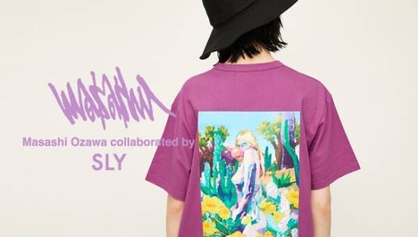 Sly スライ が 画家 小澤雅志氏とコラボ Tシャツやトートバッグなどを発売 年6月7日 ウーマンエキサイト 1 3