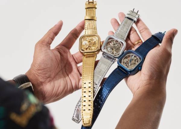 プリンチペ ウォッチの人気コレクションPW8181から艶感が斬新なレザーストラップタイプが発売