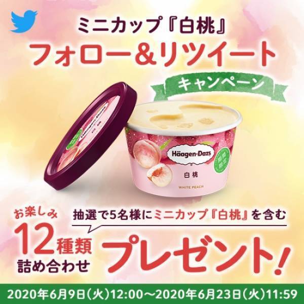甘く芳醇な白桃とまろやかなミルクのハーモニー。ハーゲンダッツのミニカップに「白桃」が登場