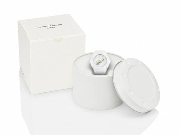 BABY-G × beautiful people、純白のコラボレーションウォッチを発売