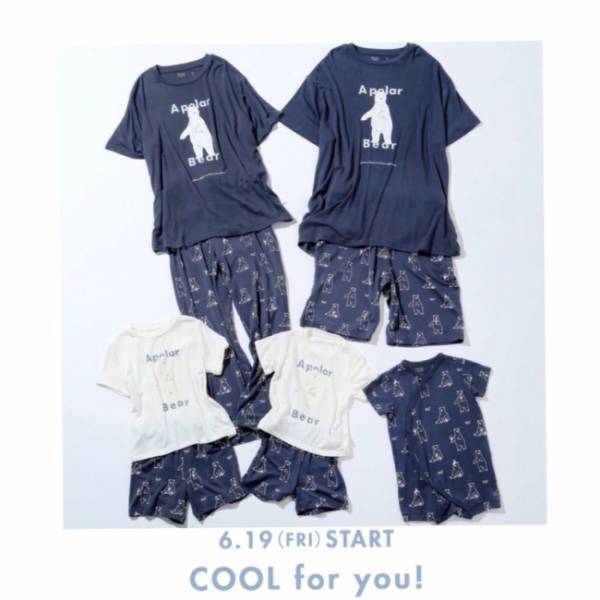 ジェラート ピケが暑い夏にぴったりなひんやりとした着心地のルームウエアを販売