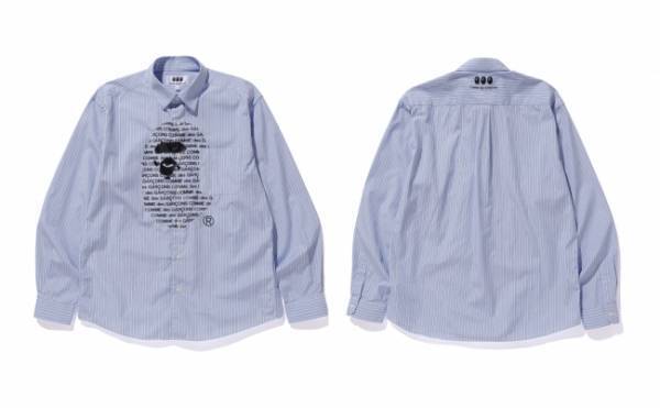 A BATHING APE(R) × COMME des GARCONS、両ブランドの初コラボレーション
