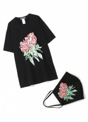 YOHJI YAMAMOTO +NOIR x 画家 朝倉優佳のT-シャツ+ マスク第2弾が発売