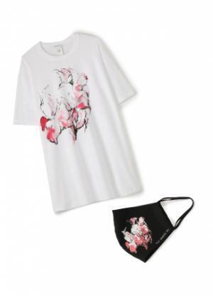 YOHJI YAMAMOTO +NOIR x 画家 朝倉優佳のT-シャツ+ マスク第2弾が発売
