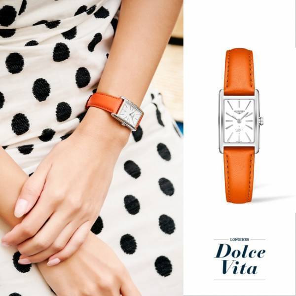 ロンジンの人気モデル「ロンジン ドルチェヴィータ」に7色のレザーストラップが登場