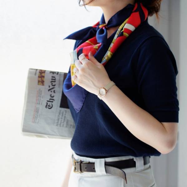 アニエスベーの腕時計別注モデルが登場! ソーラーウォッチで、サスティナブルに