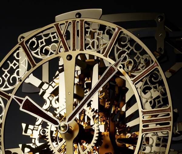 デコールセイコーより置時計「悠久」の新製品を発表。機械式時計の源流となる機構を採用