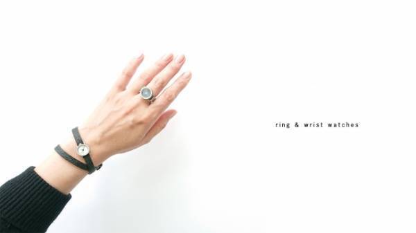 小さな時計はリングウォッチとリストウォッチの2つの楽しみ方が。指輪サイズの時計「リルサークル」
