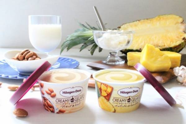 ハーゲンダッツからジェラートシリーズが新登場! 「ねり食べ」でなめらかな味わい