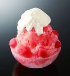 和カフェ Tsumugiに新メニューは「赤富士」をイメージしたスイカのかき氷