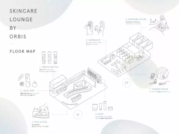7月17日グランドオープン! オルビス初となる体験特化型施設「SKINCARE LOUNGE BY ORBIS」が表参道に誕生
