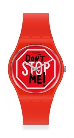 スウォッチから、メッセージウォッチ登場! いつも遅刻してしまう人、夢に向かって進む人へ