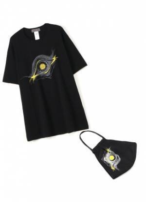 「YOHJI YAMAMOTO  +NOIR x 画家 内田すずめ 第2弾」Tシャツ＋マスク vol.3を6月26日 18:00発売