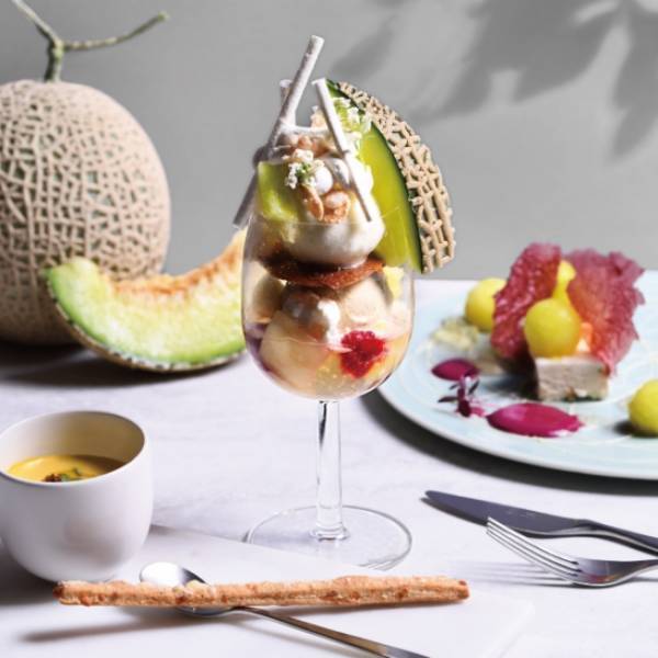 完全予約制フルーツのフルコース専門店「フルーツサロン」メロンづくしの贅沢フルコースが7月1日より登場