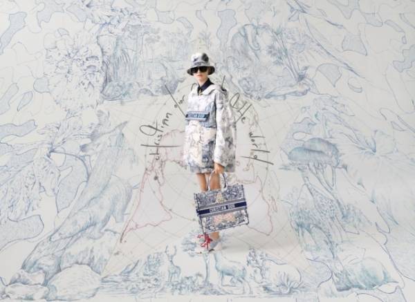 ピエトロ・ルッフォとのコラボレーション 。「DIOR AROUND THE WORLD」コレクション