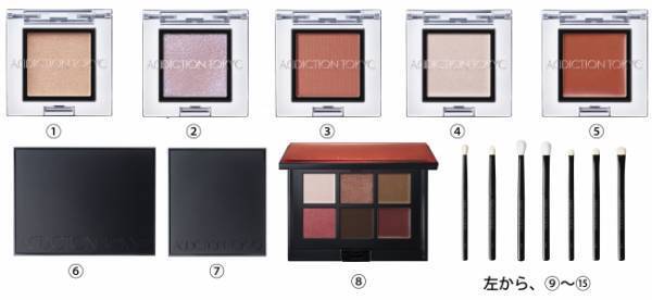 アディクションがアイシャドウを5年ぶりにリニューアル。新クリエイティブディレクターKANAKOが手掛ける「99色」