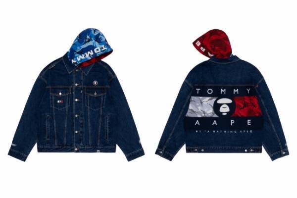 AAPE BY *A BATHING APE®とTommy Jeansによる初のコラボレーションアイテムが発売決定